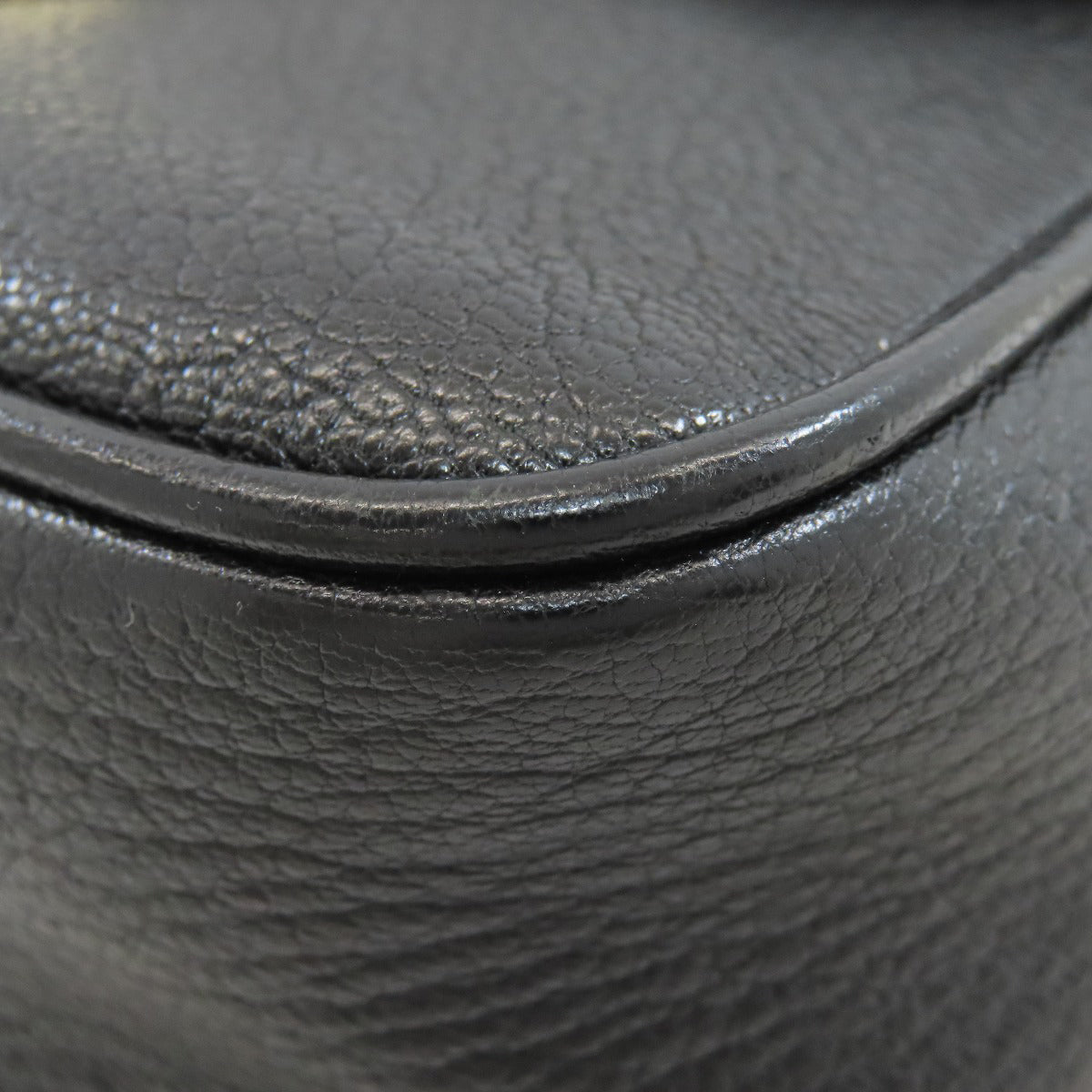 MIUMIU logo Shoulder Bag Leather Ladies [Used]