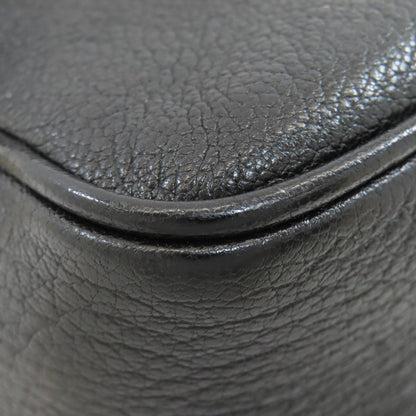 MIUMIU logo Shoulder Bag Leather Ladies [Used]