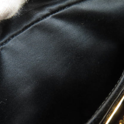 MIUMIU logo Shoulder Bag Leather Ladies [Used]