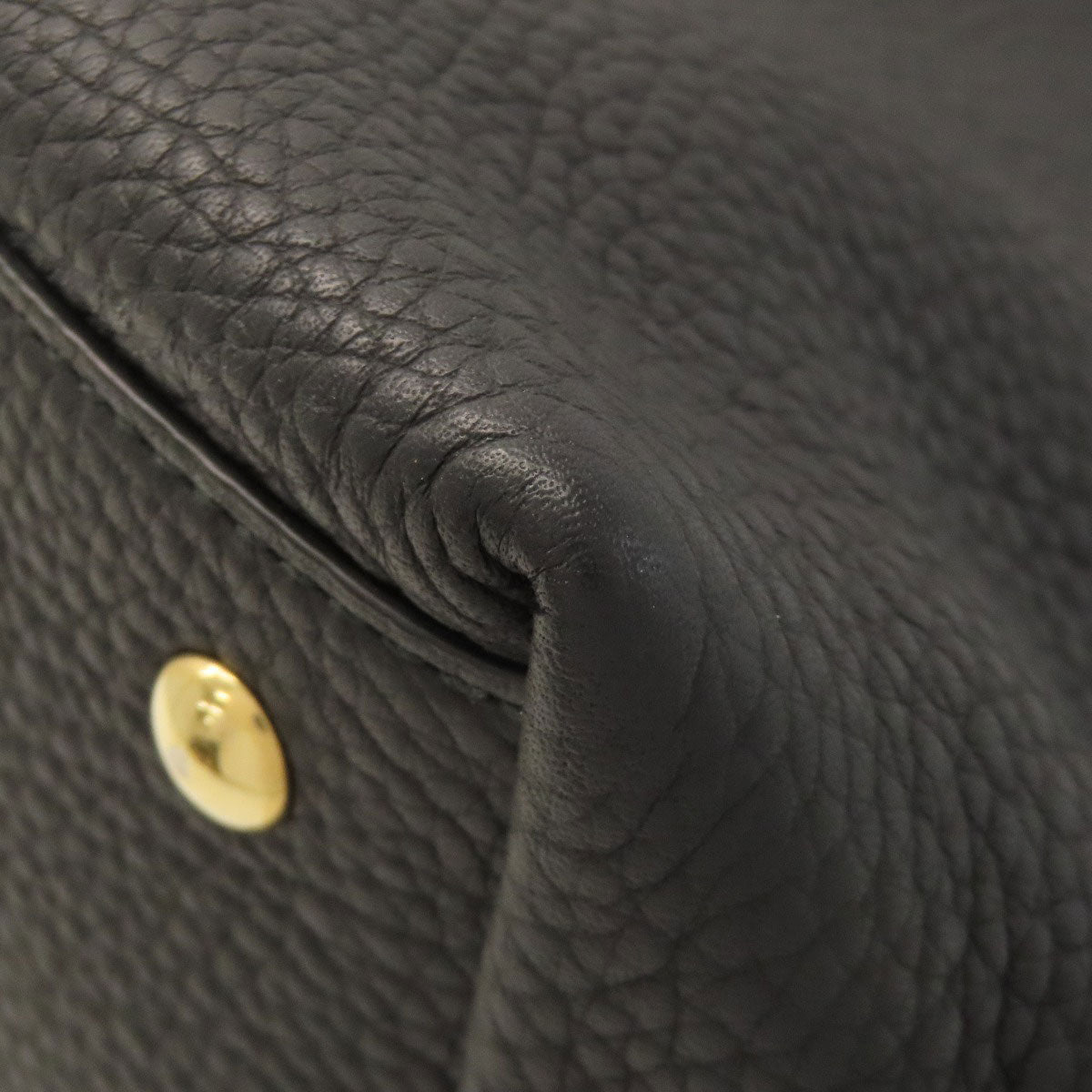 Salvatore Ferragamo Drawstring Belt Shoulder Bag Leather Ladies [Used]