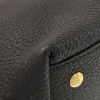 Salvatore Ferragamo Drawstring Belt Shoulder Bag Leather Ladies [Used]