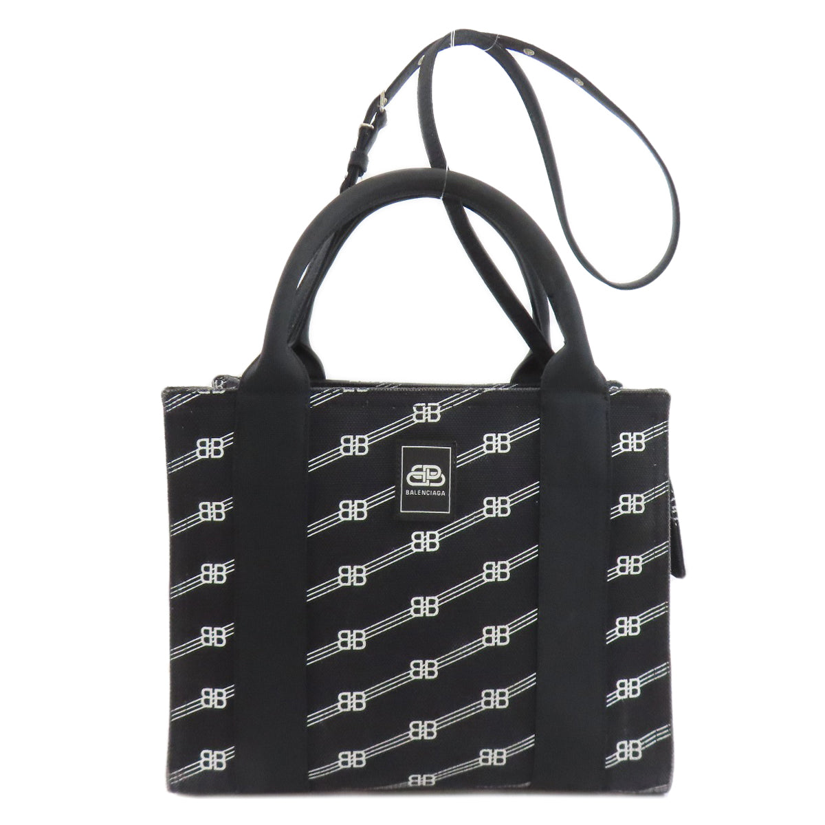BALENCIAGA 620884 Trade S 2WAY Handbag Canvas Ladies [Used]