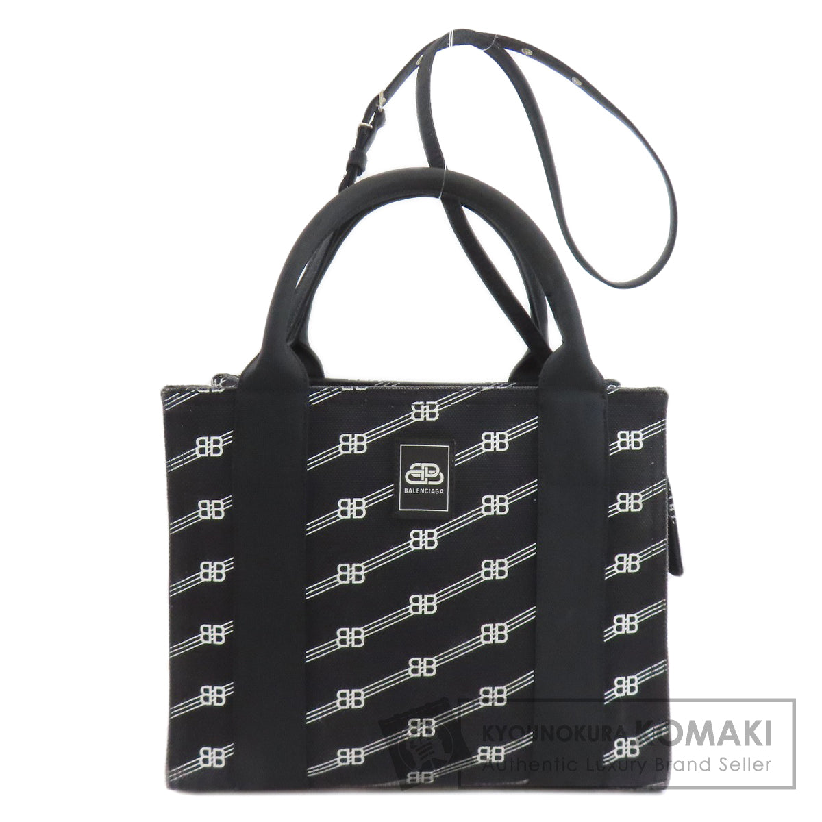 BALENCIAGA 620884 Trade S 2WAY Handbag Canvas Ladies [Used]