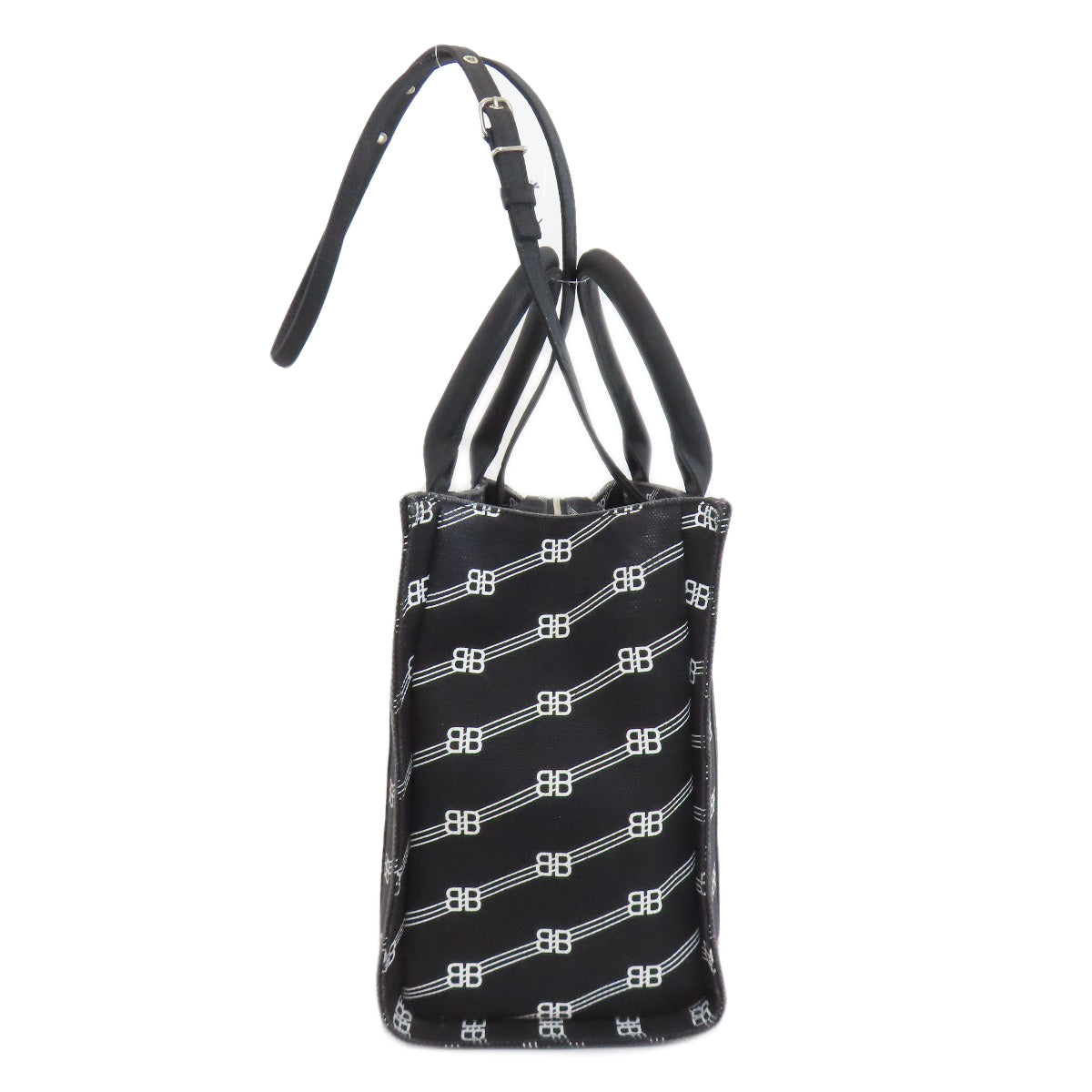 BALENCIAGA 620884 Trade S 2WAY Handbag Canvas Ladies [Used]