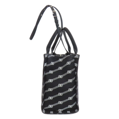BALENCIAGA 620884 Trade S 2WAY Handbag Canvas Ladies [Used]