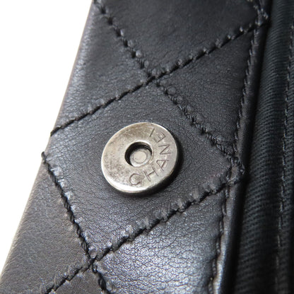 CHANEL Matelasse SilverHardware Shoulder Bag Calf Ladies [Used]