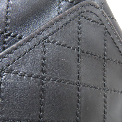 CHANEL Matelasse SilverHardware Shoulder Bag Calf Ladies [Used]