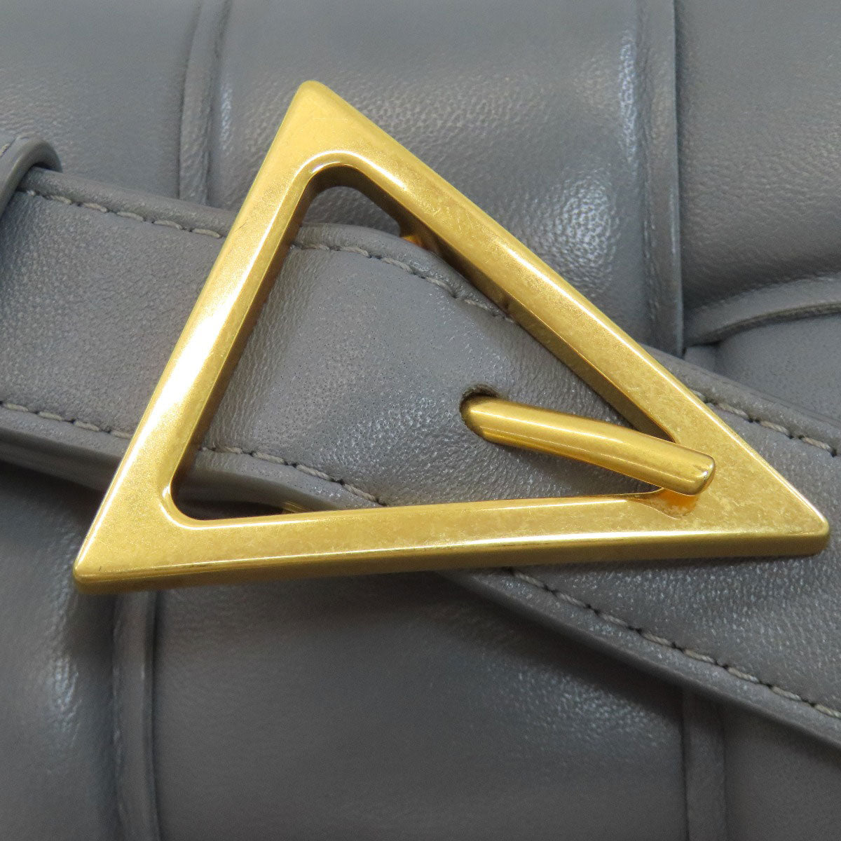 BOTTEGA VENETA Padded cassette Shoulder Bag Calf Ladies [Used]