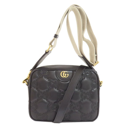 GUCCI 702234 GGMatelasse Shoulder Bag Calf Ladies [Used]