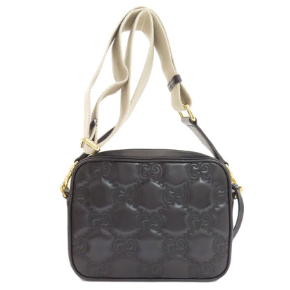 GUCCI 702234 GGMatelasse Shoulder Bag Calf Ladies [Used]