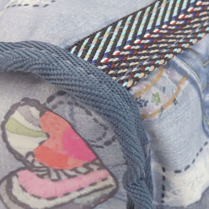 LeSportsac Patchwork denim pattern Shoulder Bag Nylon Ladies [Used]