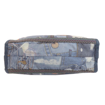 LeSportsac Patchwork denim pattern Shoulder Bag Nylon Ladies [Used]