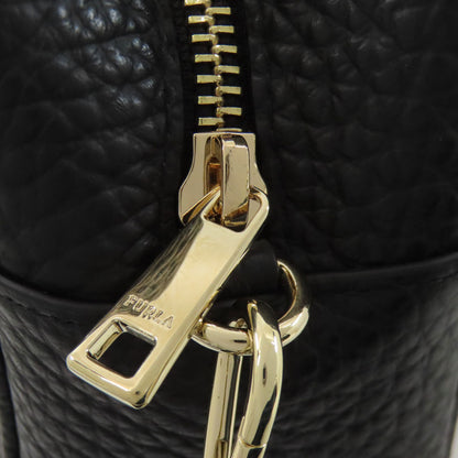 Furla logo Shoulder Bag Leather Ladies [Used]