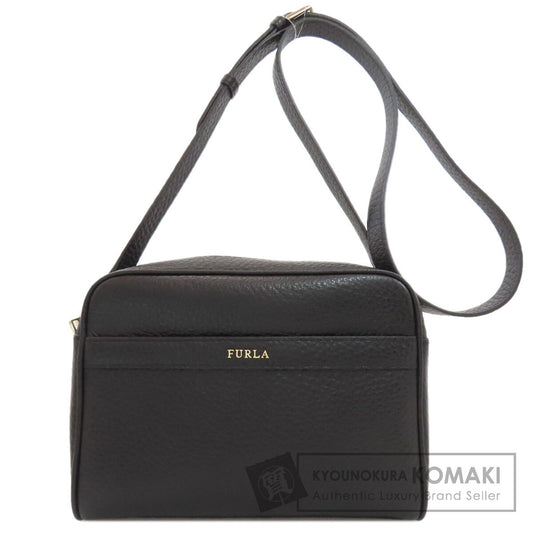 Furla logo Shoulder Bag Leather Ladies [Used]