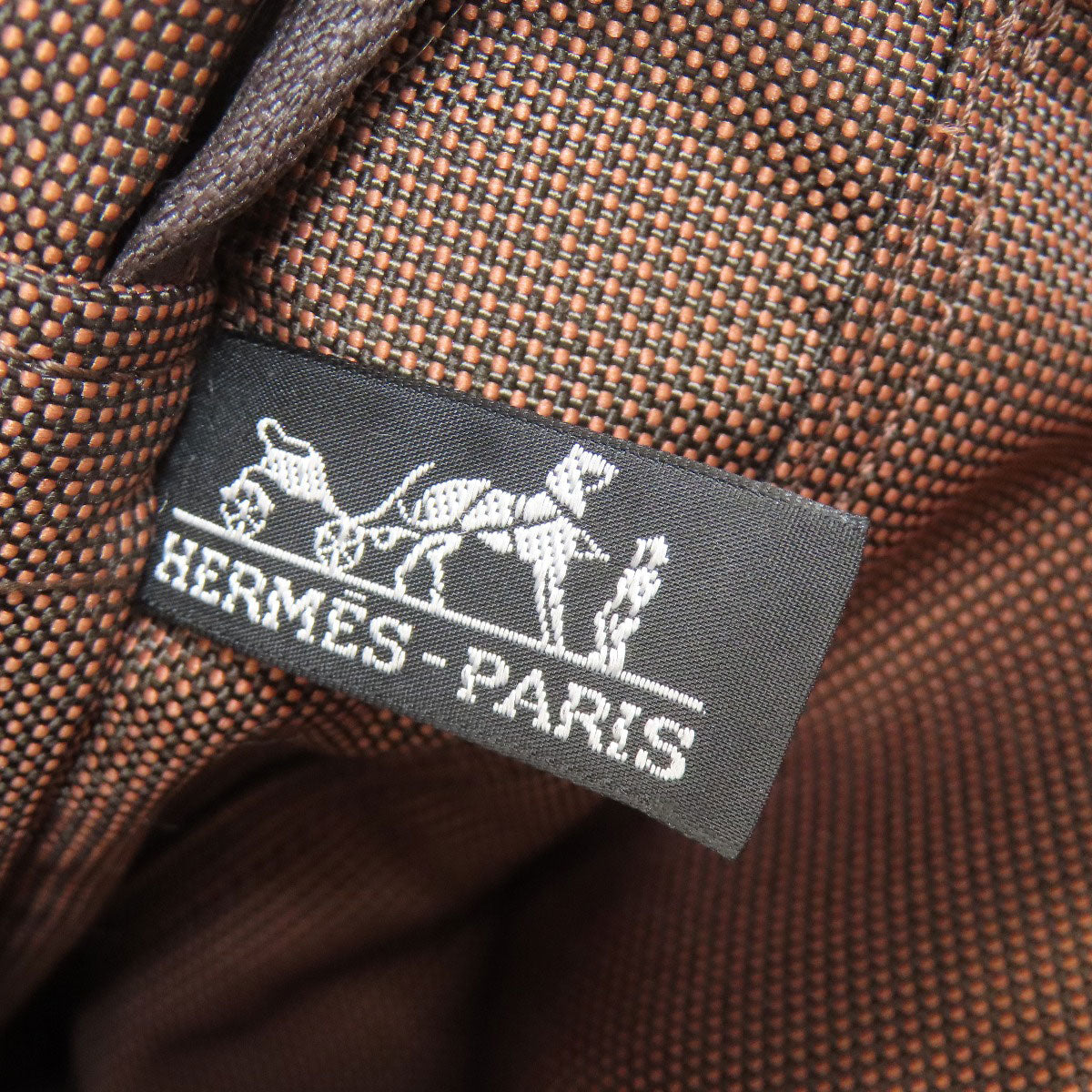 HERMES Her LineMM Handbag Canvas Ladies [Used]