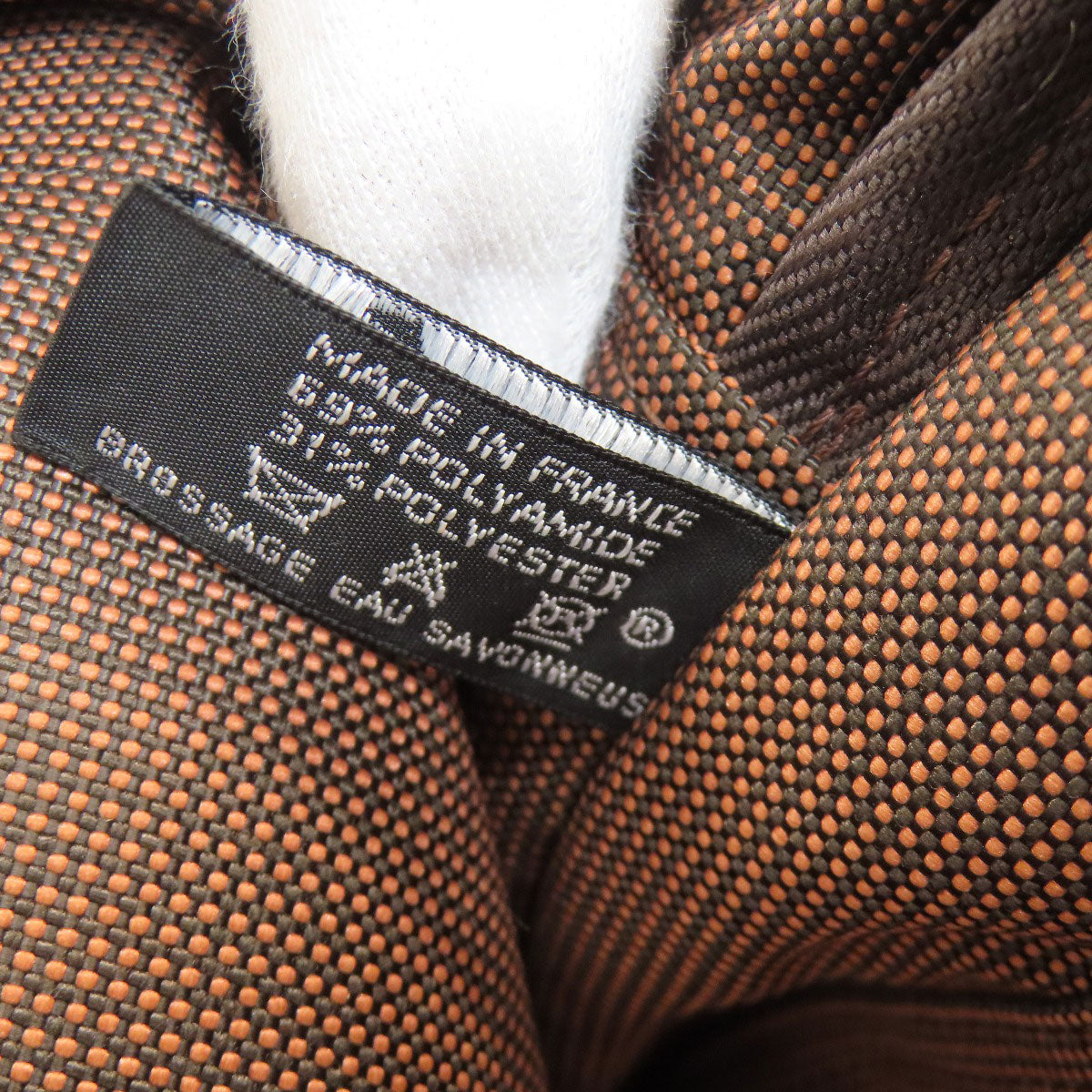 HERMES Her LineMM Handbag Canvas Ladies [Used]