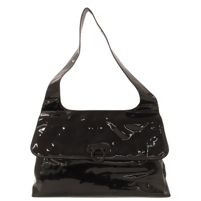 Salvatore Ferragamo GanciniHardware Tote Bag Patent leather Ladies [Used]