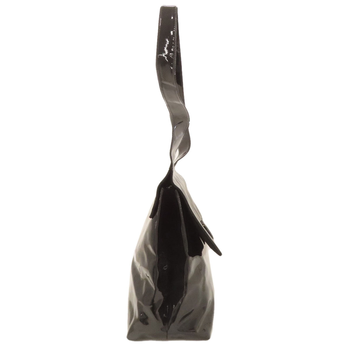 Salvatore Ferragamo GanciniHardware Tote Bag Patent leather Ladies [Used]