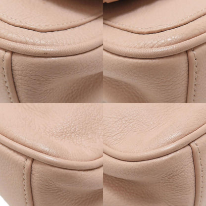 Tory Burch logo Shoulder Bag Leather Ladies [Used]