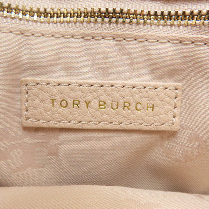 Tory Burch logo Shoulder Bag Leather Ladies [Used]