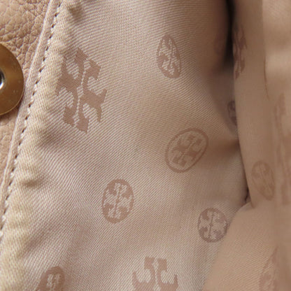 Tory Burch logo Shoulder Bag Leather Ladies [Used]