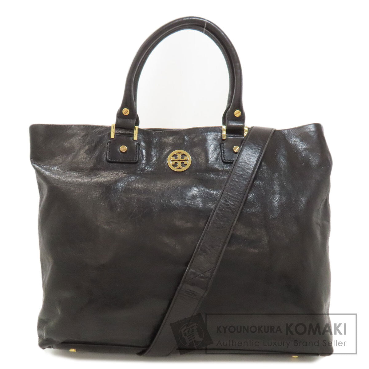 Tory Burch 2WAY Tote Bag Leather Ladies [Used]