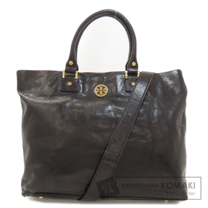 Tory Burch 2WAY Tote Bag Leather Ladies [Used]