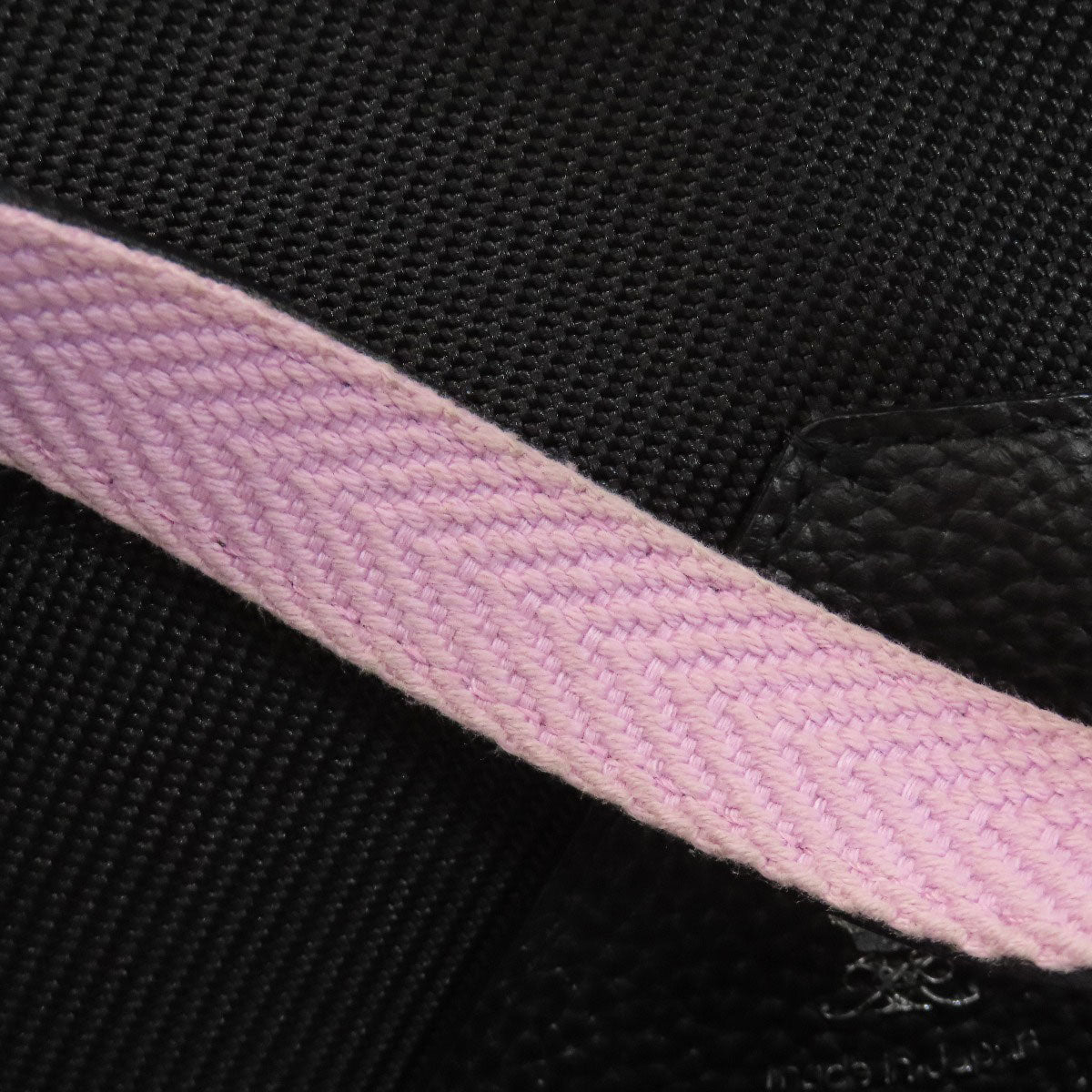 ADMJ Square tote Handbag Nylon canvas LeatherLadies [Used]