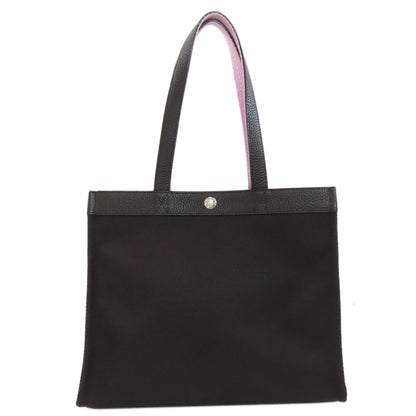 ADMJ Square tote Handbag Nylon canvas LeatherLadies [Used]