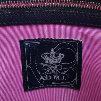 ADMJ Square tote Handbag Nylon canvas LeatherLadies [Used]