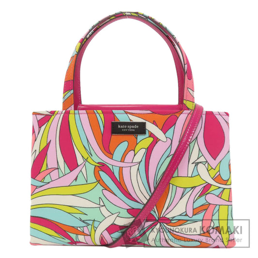 kate spade Flower 2WAY Handbag Nylon Ladies [Used]