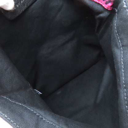 MARC BY MARC JACOBS I LOVE MISS MAKC person pattern Tote Bag Canvas Ladies [Used]