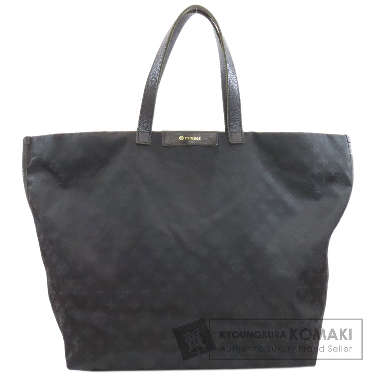 russet Lily crest Tote Bag Nylon Ladies [Used]