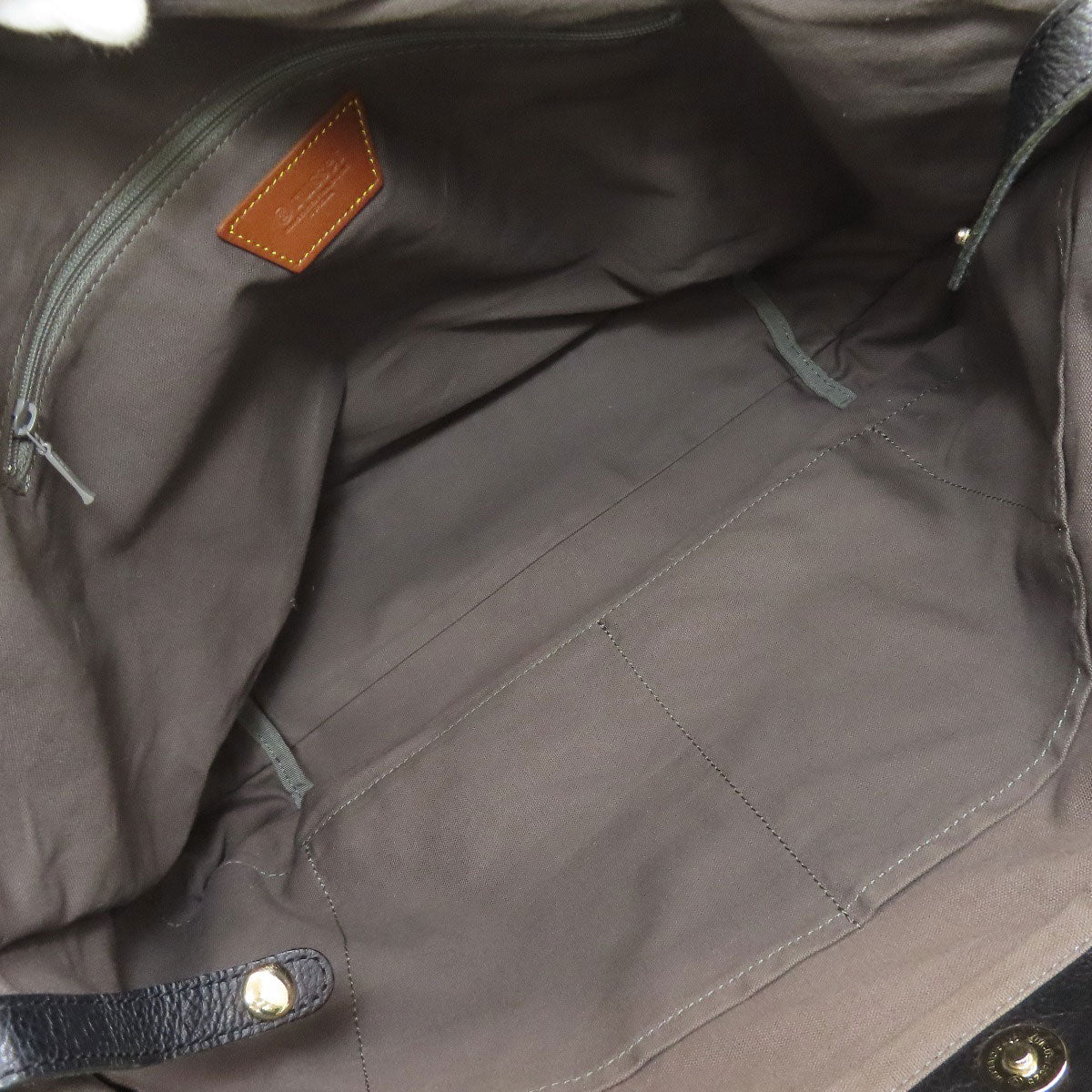 russet Lily crest Tote Bag Nylon Ladies [Used]