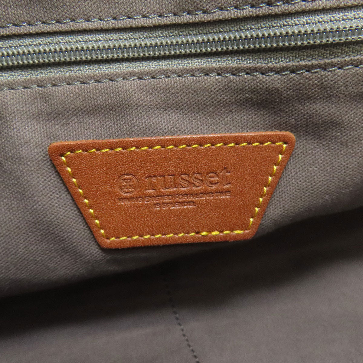 russet Lily crest Tote Bag Nylon Ladies [Used]