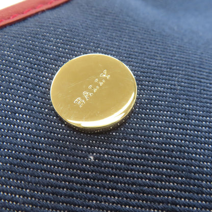 BALLY logo Shoulder Bag Denim Ladies [Used]