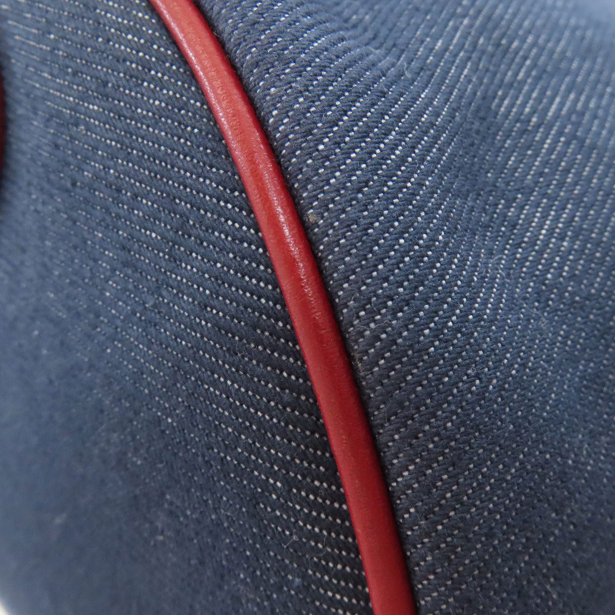 BALLY logo Shoulder Bag Denim Ladies [Used]