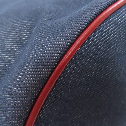 BALLY logo Shoulder Bag Denim Ladies [Used]