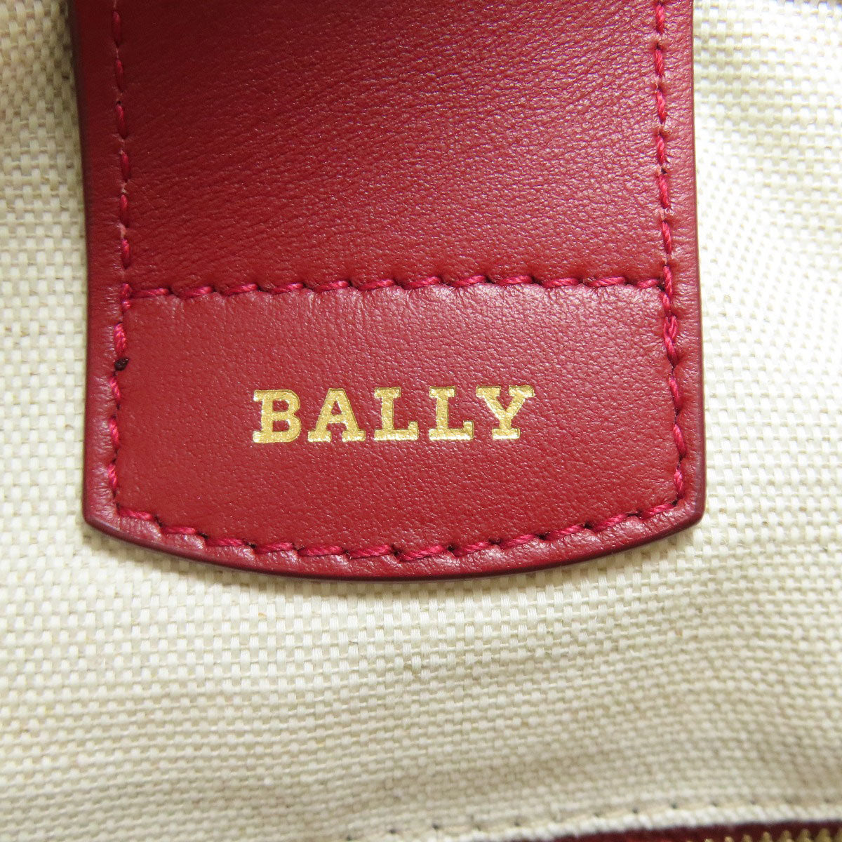 BALLY logo Shoulder Bag Denim Ladies [Used]