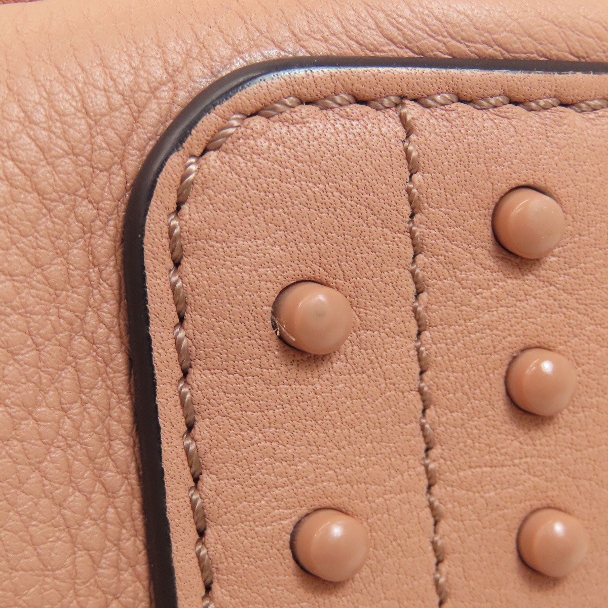 TODS Mikey Mini Bowler 2-Way Handbag Leather Ladies [Used]