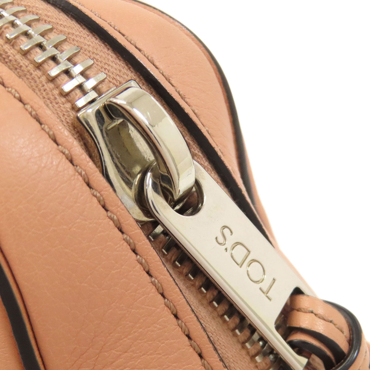 TODS Mikey Mini Bowler 2-Way Handbag Leather Ladies [Used]