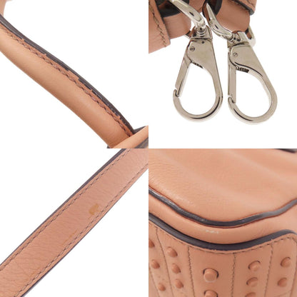 TODS Mikey Mini Bowler 2-Way Handbag Leather Ladies [Used]