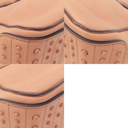 TODS Mikey Mini Bowler 2-Way Handbag Leather Ladies [Used]