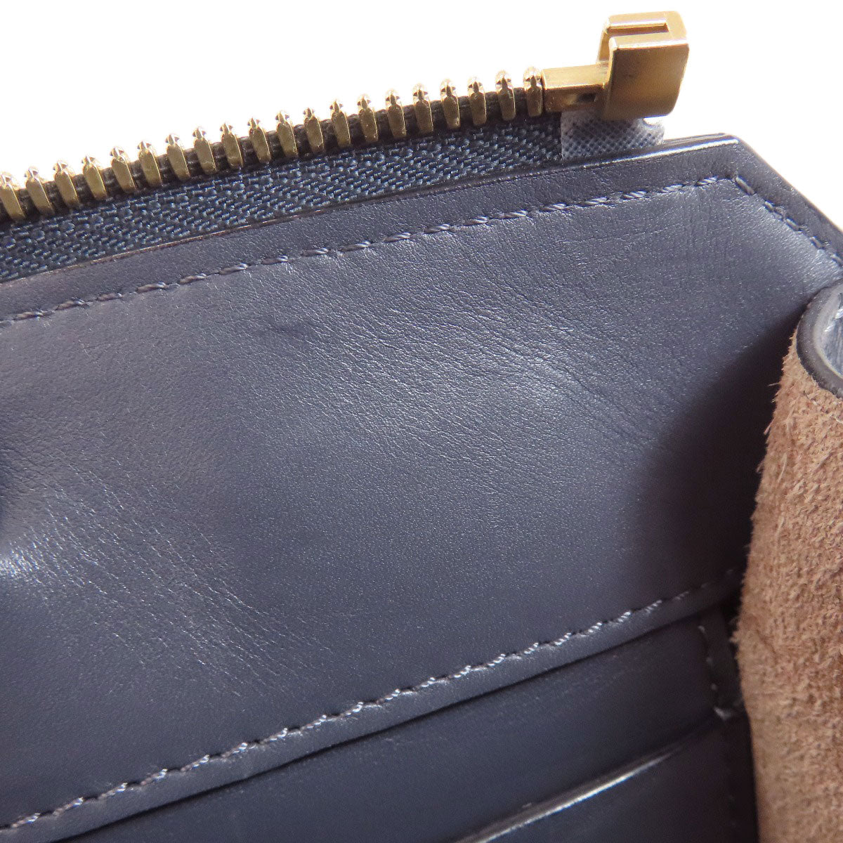 Valextra Mini Paspa Tote 2WAY Handbag Leather Ladies [Used]