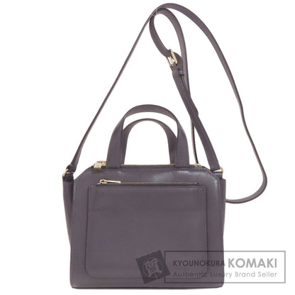 Valextra Mini Paspa Tote 2WAY Handbag Leather Ladies [Used]