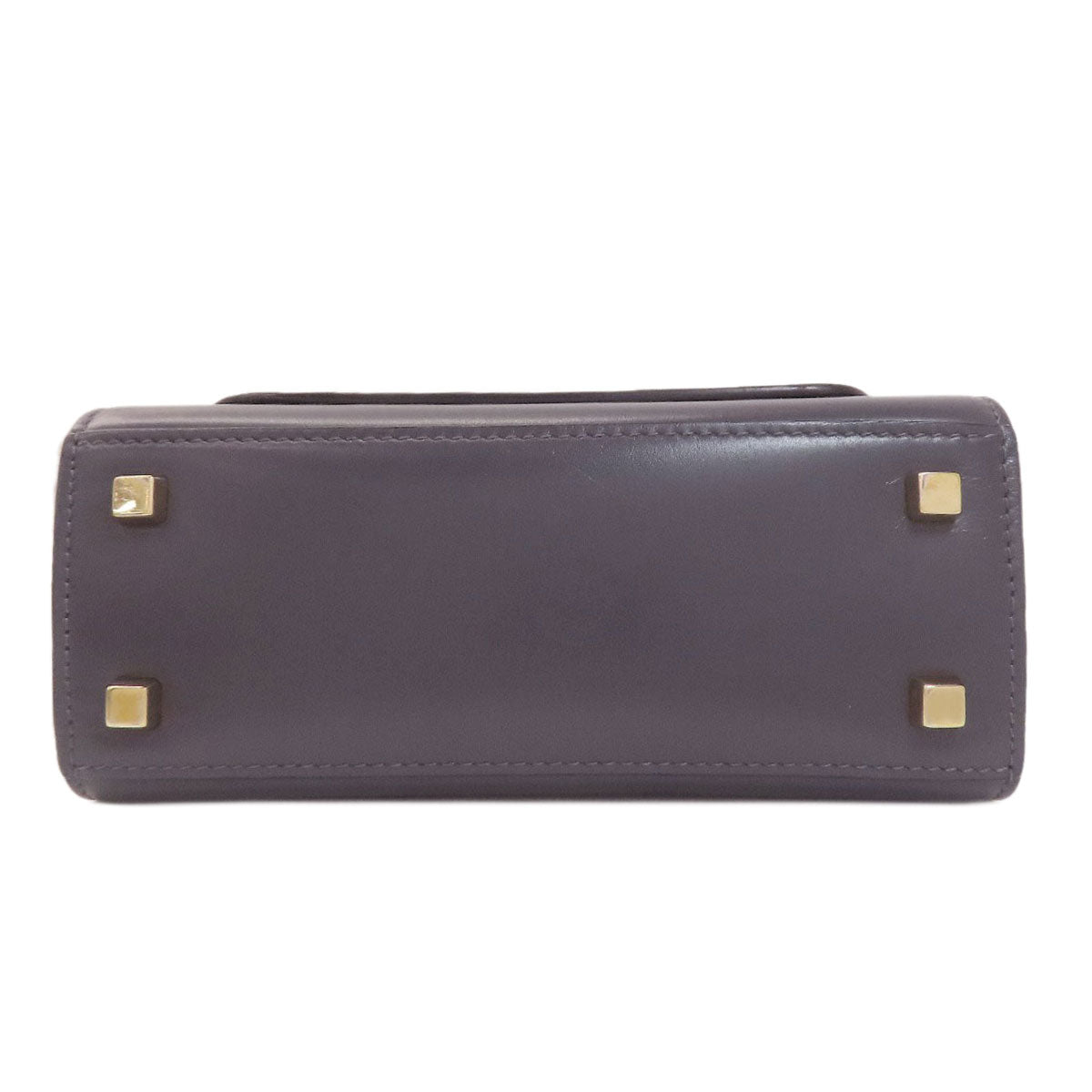 Valextra Mini Paspa Tote 2WAY Handbag Leather Ladies [Used]