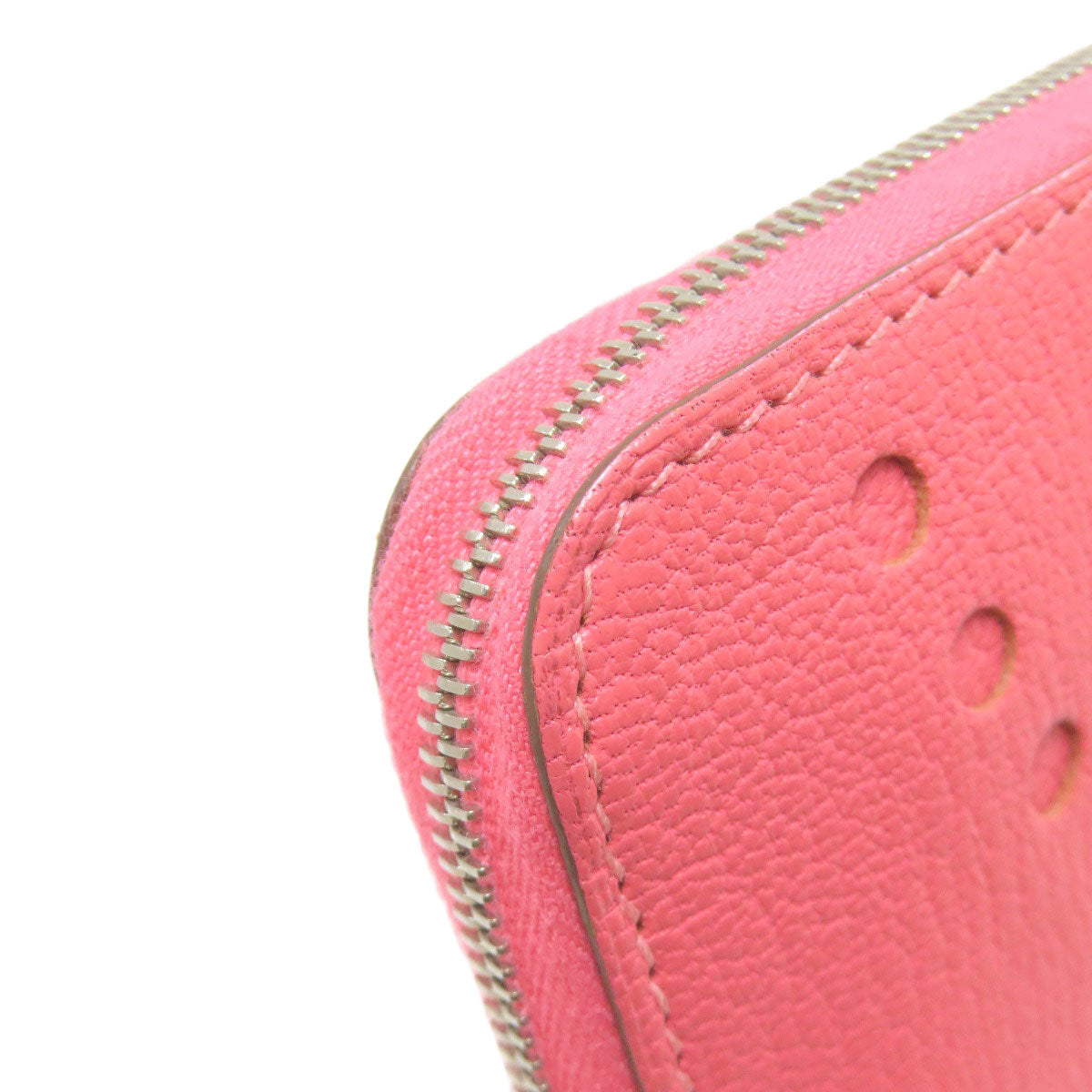 HERMES Evelyne Azap Long SilverHardware Long wallet (with coin pocket) Chevre Ladies [Used]