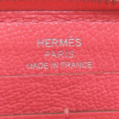 HERMES Evelyne Azap Long SilverHardware Long wallet (with coin pocket) Chevre Ladies [Used]