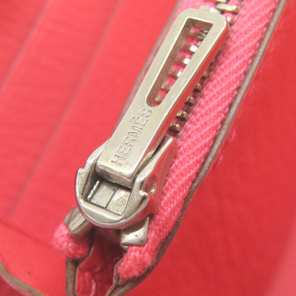 HERMES Evelyne Azap Long SilverHardware Long wallet (with coin pocket) Chevre Ladies [Used]