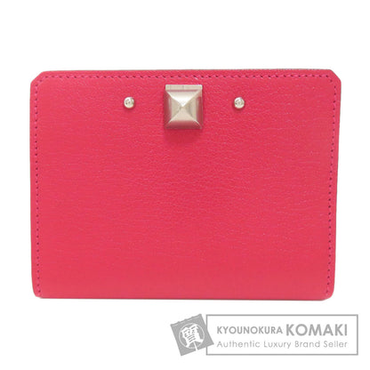 HERMES Medor SilverHardware Card Case Calf Ladies [Used]